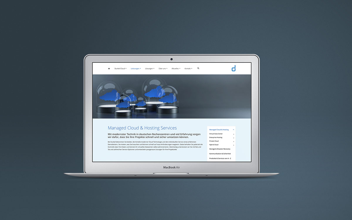 Adobe Portfolio 3D Internet homepage