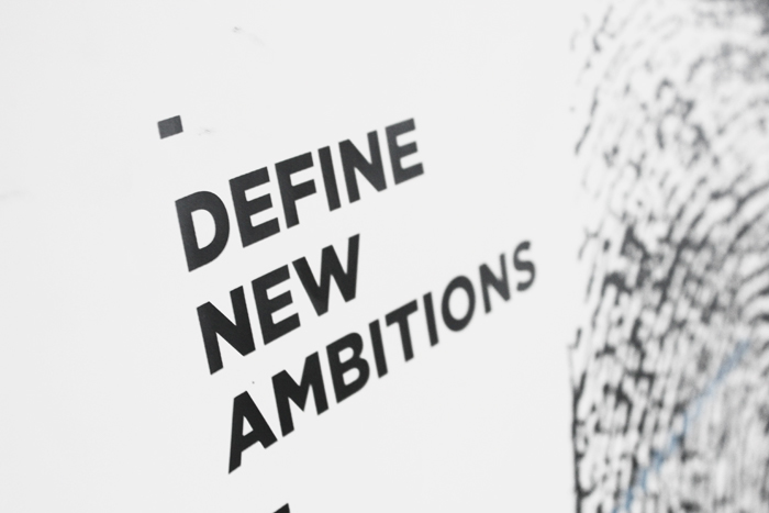 DNA define new ambitions poster Manifest Serigraphy