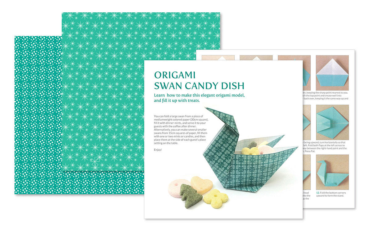 greeting card origami 