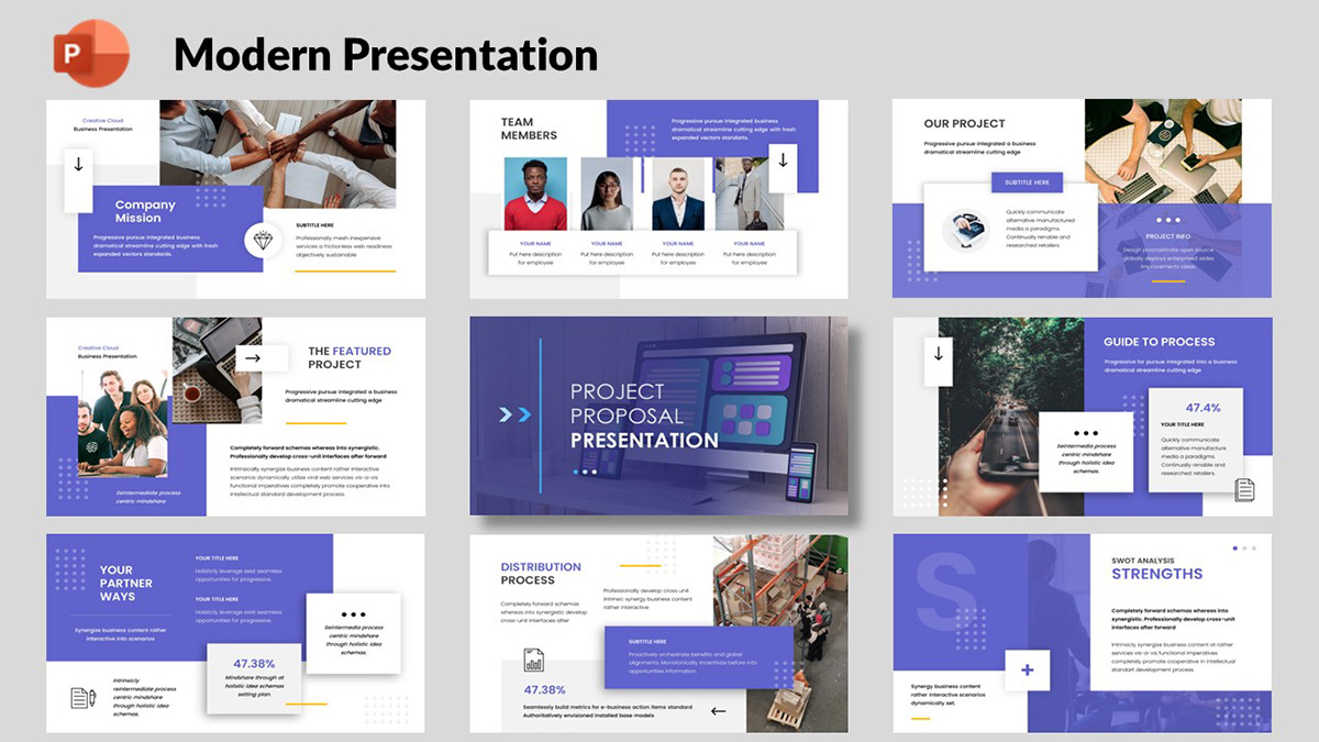 PowerPoint Presentation Template Design, Google Slides, Canva, Prezi