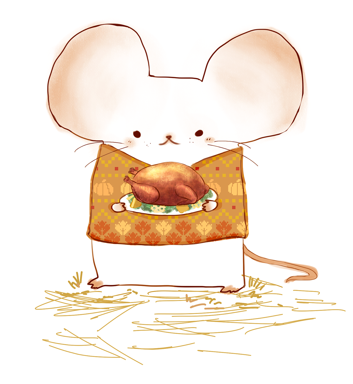 thanksgiving mouse