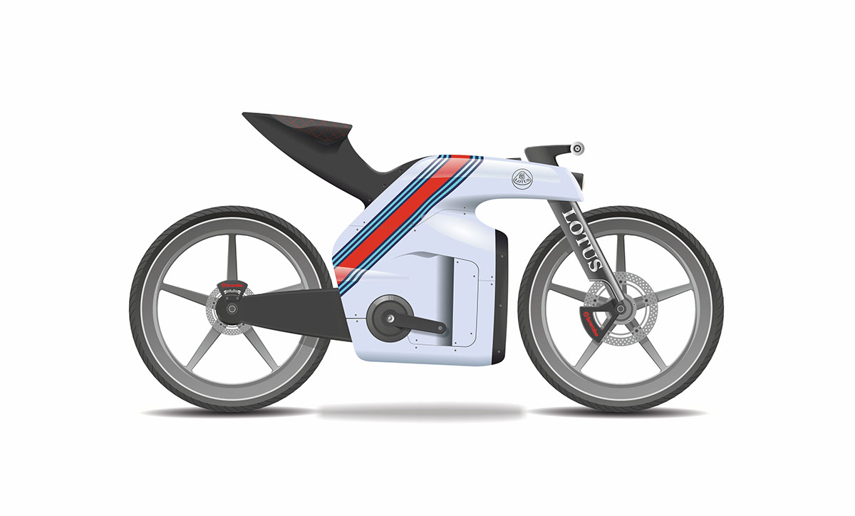 Bicycle Bike E-Bike Automotive design Transportation Design Two Weels Lotus daniel simon
