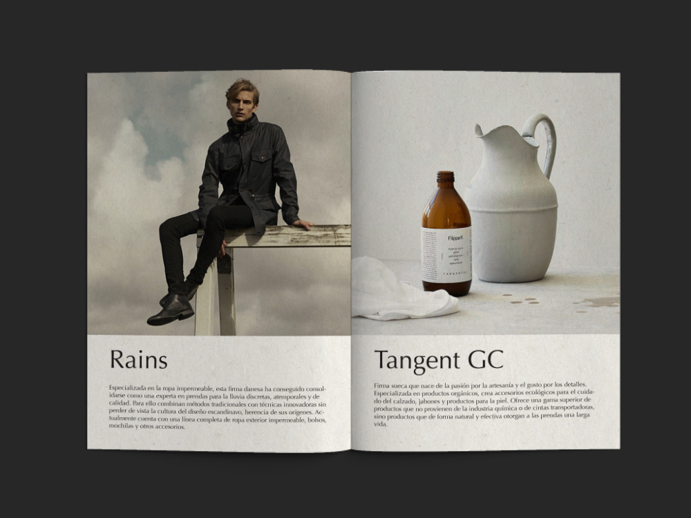 editorial PressBook Catalogue graphic design