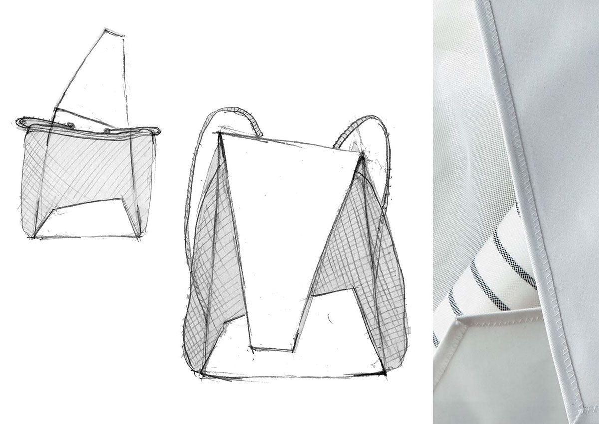 Sail bags design