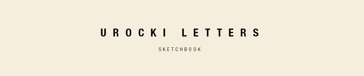 sketch book sketchs Drawing  hand drawn hand draw typography   type lettering letters urocki
