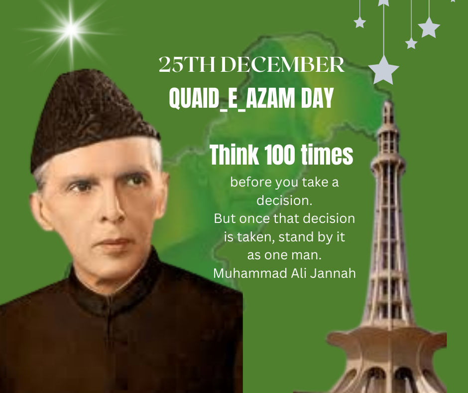 QUAID -E-AZAM Quaid-e-Azam Birthday QUAID-E-AZAM DAY Quaid-e-Azam Muhammad Ali