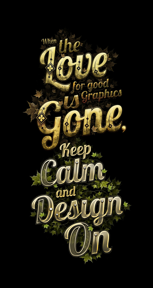 Adobe Portfolio typography experiment  Digital illustration markie darkie masterful mark basa lobster typeface Impallari Typeface font design