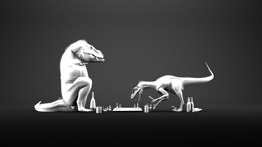 3D Dinosour   prehistoric humor funny hillarious comedy  manipulation manipulasi cinema 4d vray cinema 4d creative Zbrush