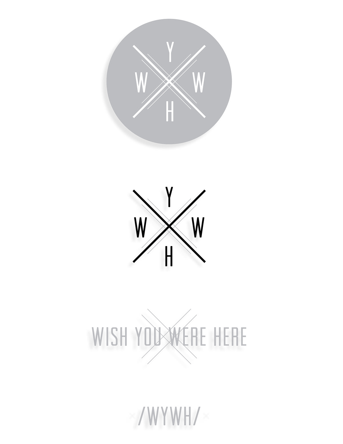 wish here were You print anderson AU WYWH wish you were
