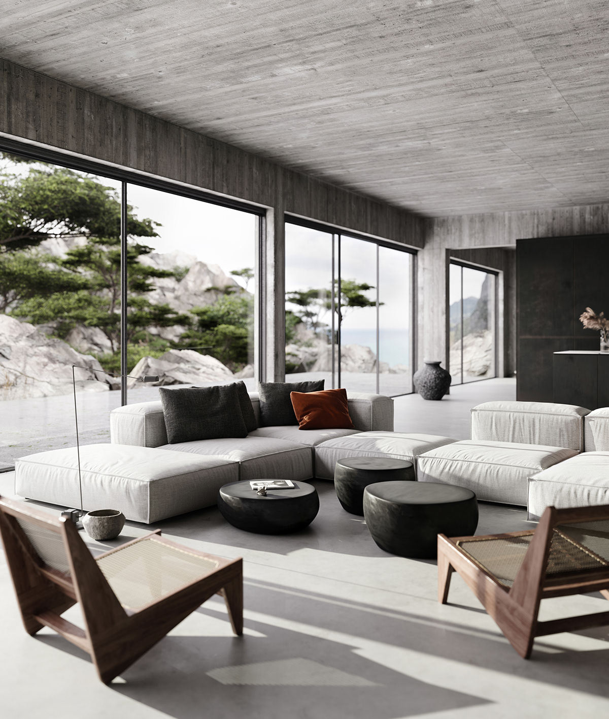 Interior klaudia adamiak tasmania CGI interior design  3dsmax