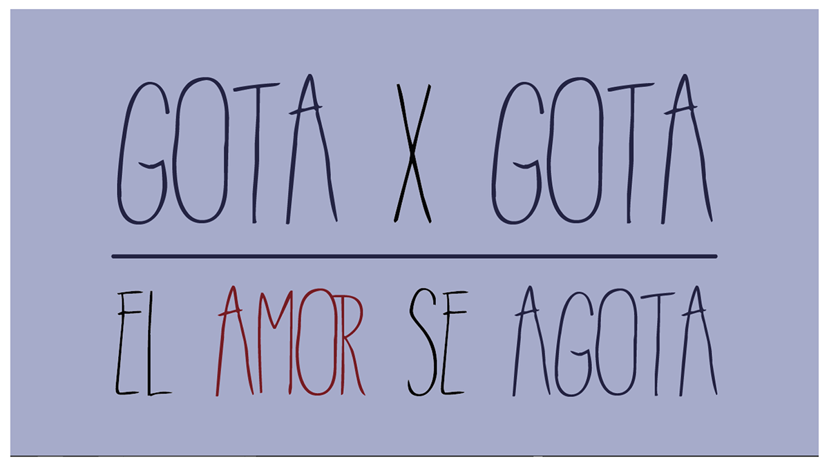#amor #gotas #agota #gotaporgota #colores #Corazon #pensamientos #ILUSTRACION #concreteland