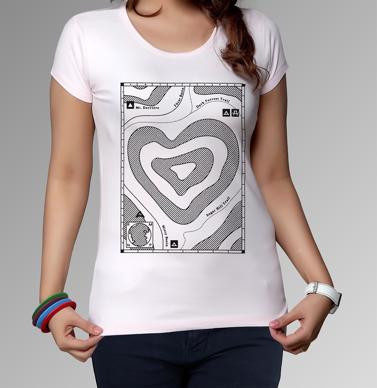 tshirt Competition Threadless national parks Topographic Love map