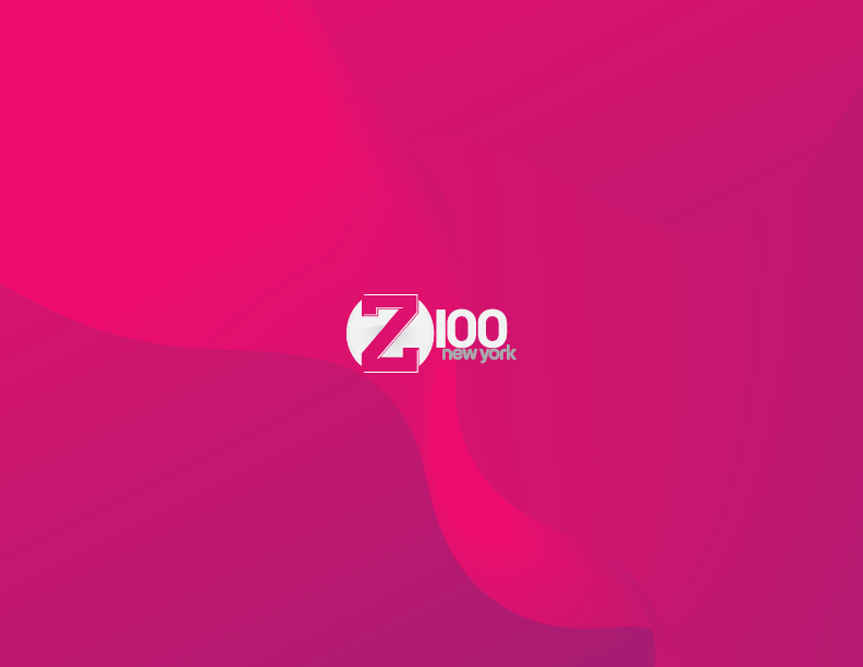 Radio Z100 New York Layout logos color