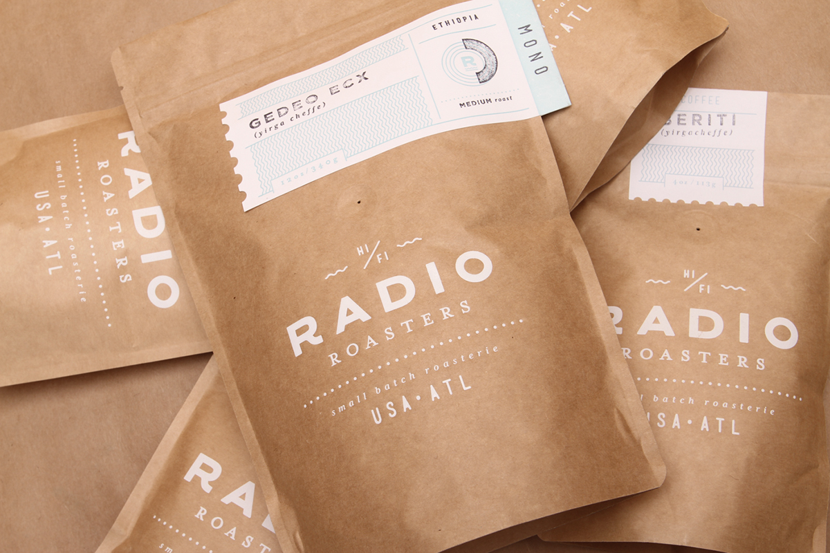 design Coffee Radio posters craft