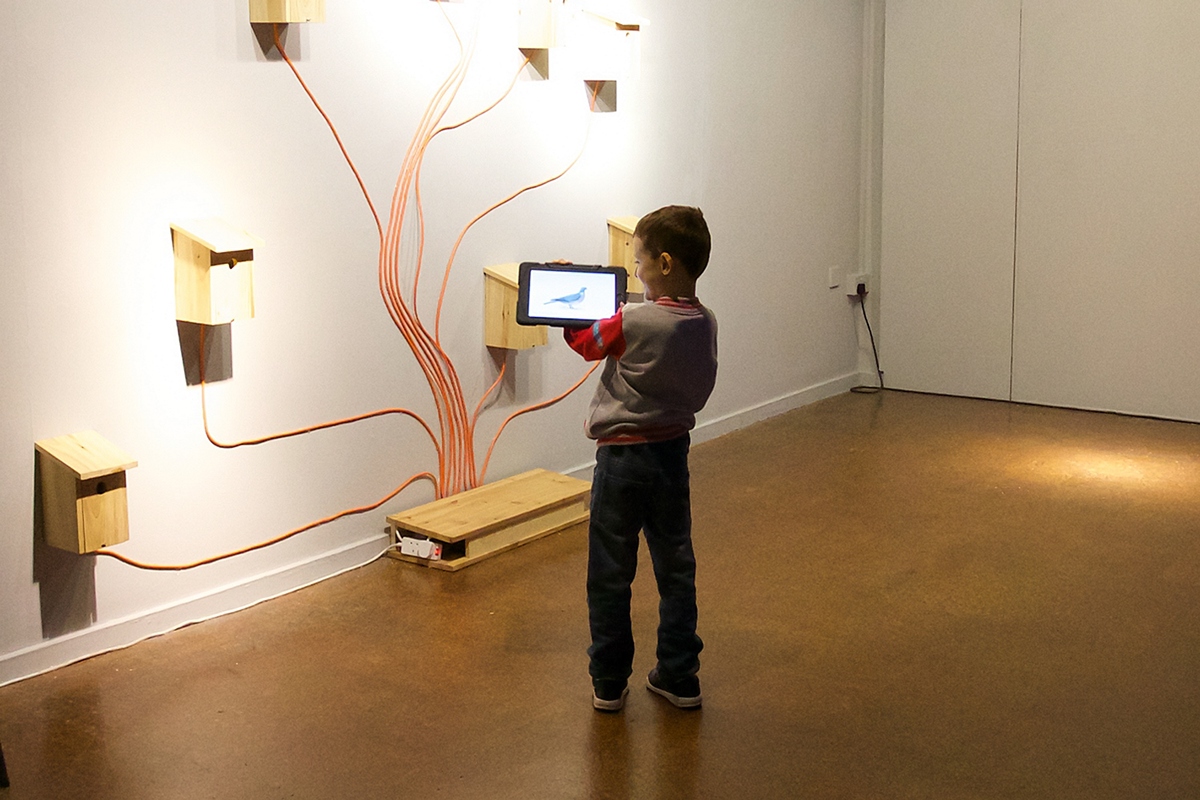 aether & hemera Installation Art software digital media interactivity public engagement audience experience sound installation