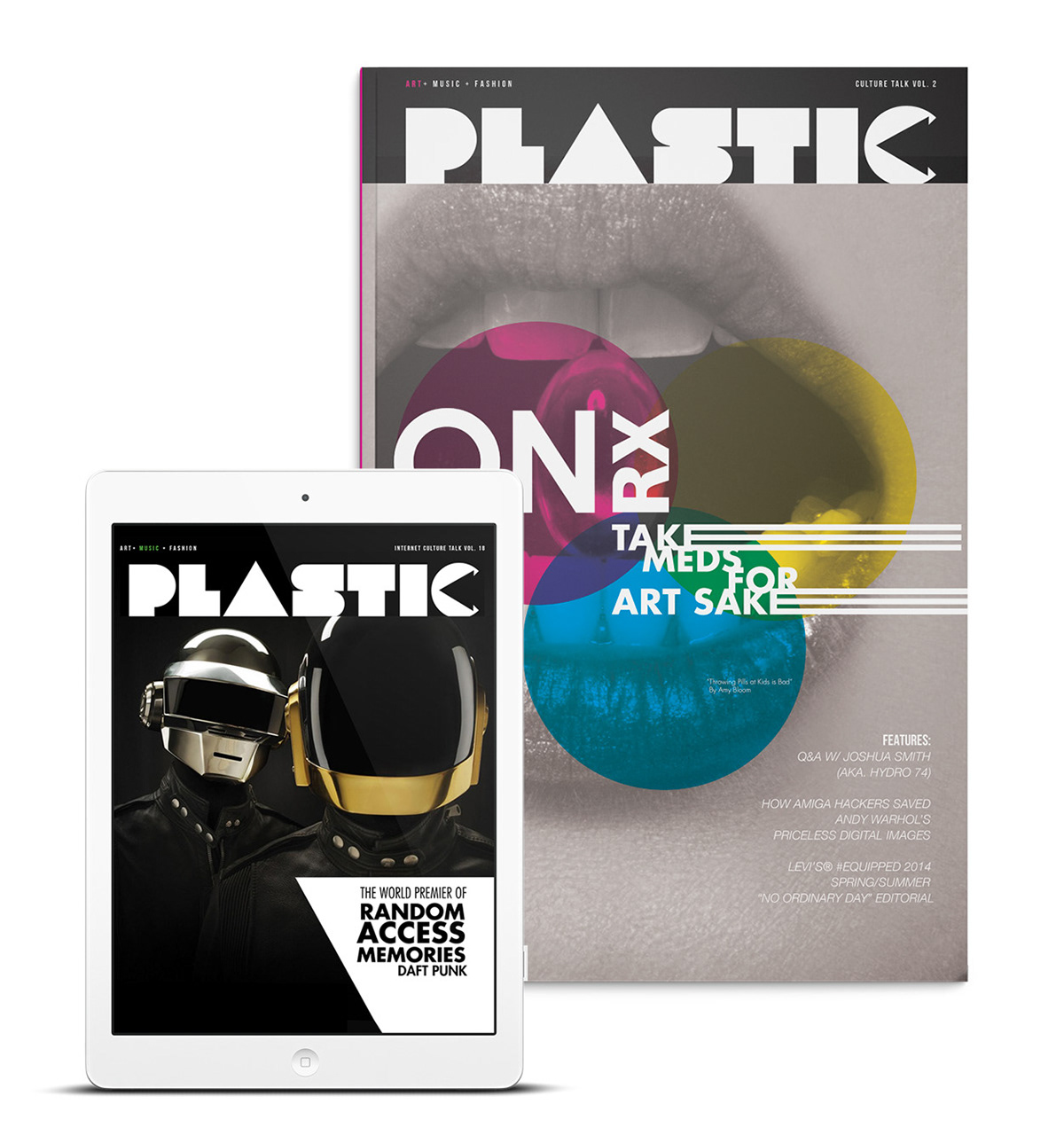 plastic magazine Layout page paper modern photo Typeface #madethis  pop