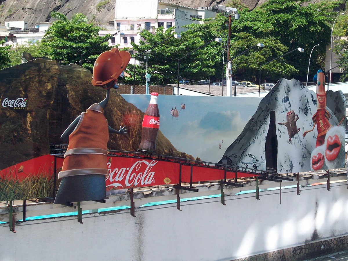 julio pires bazzoo garrafa trem Coca Zero Coca-Cola Neosaldina posterscope PLUSMEDIA PSI Total Oil