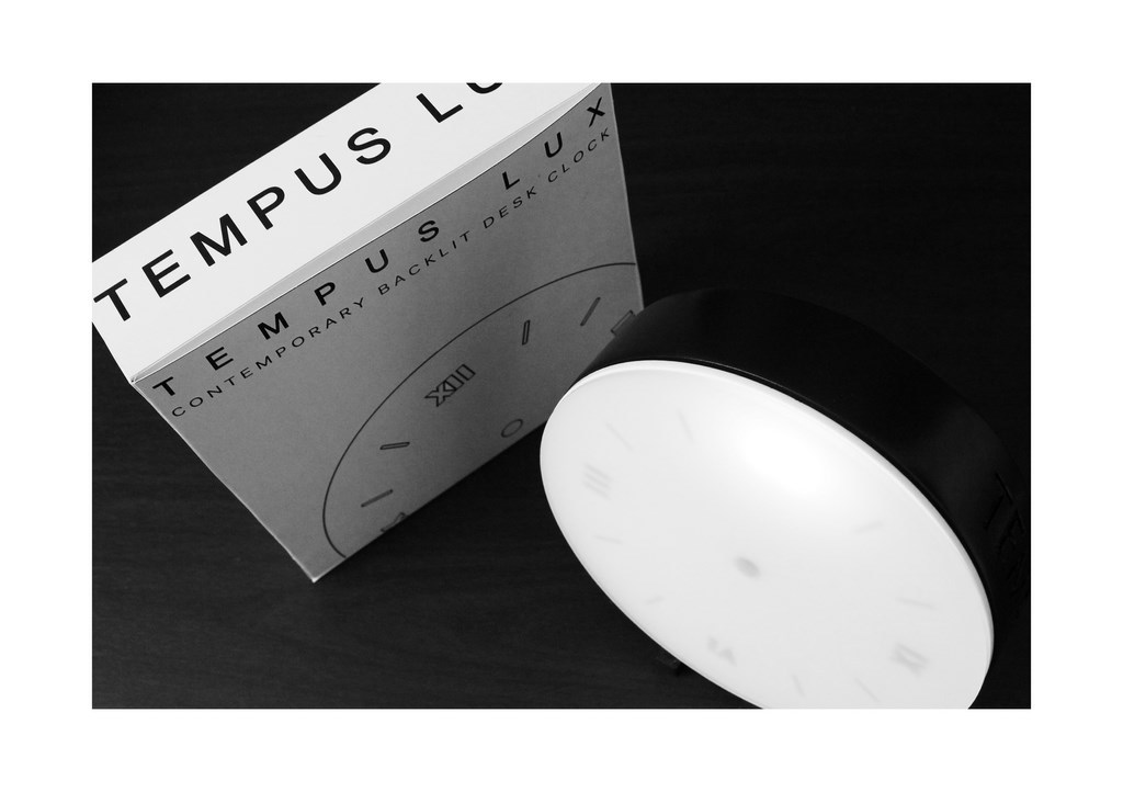 tempus Lux zack holmes design clock 3d printing minimalist led Victoria University