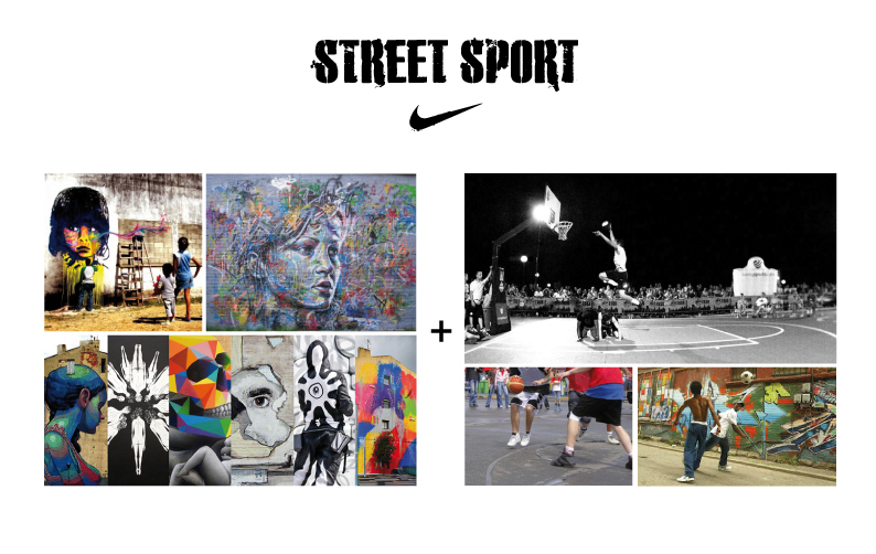 sport poster afiche barcelona Nike Events Event brand Papeleria