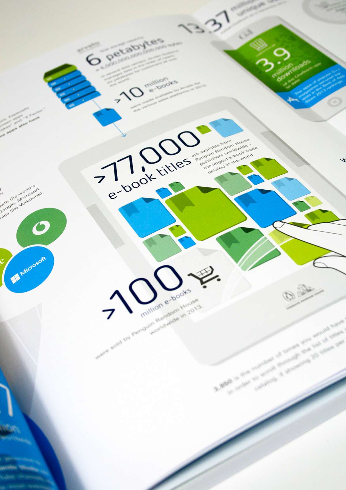 annual report infographics information design infodesign data visualization