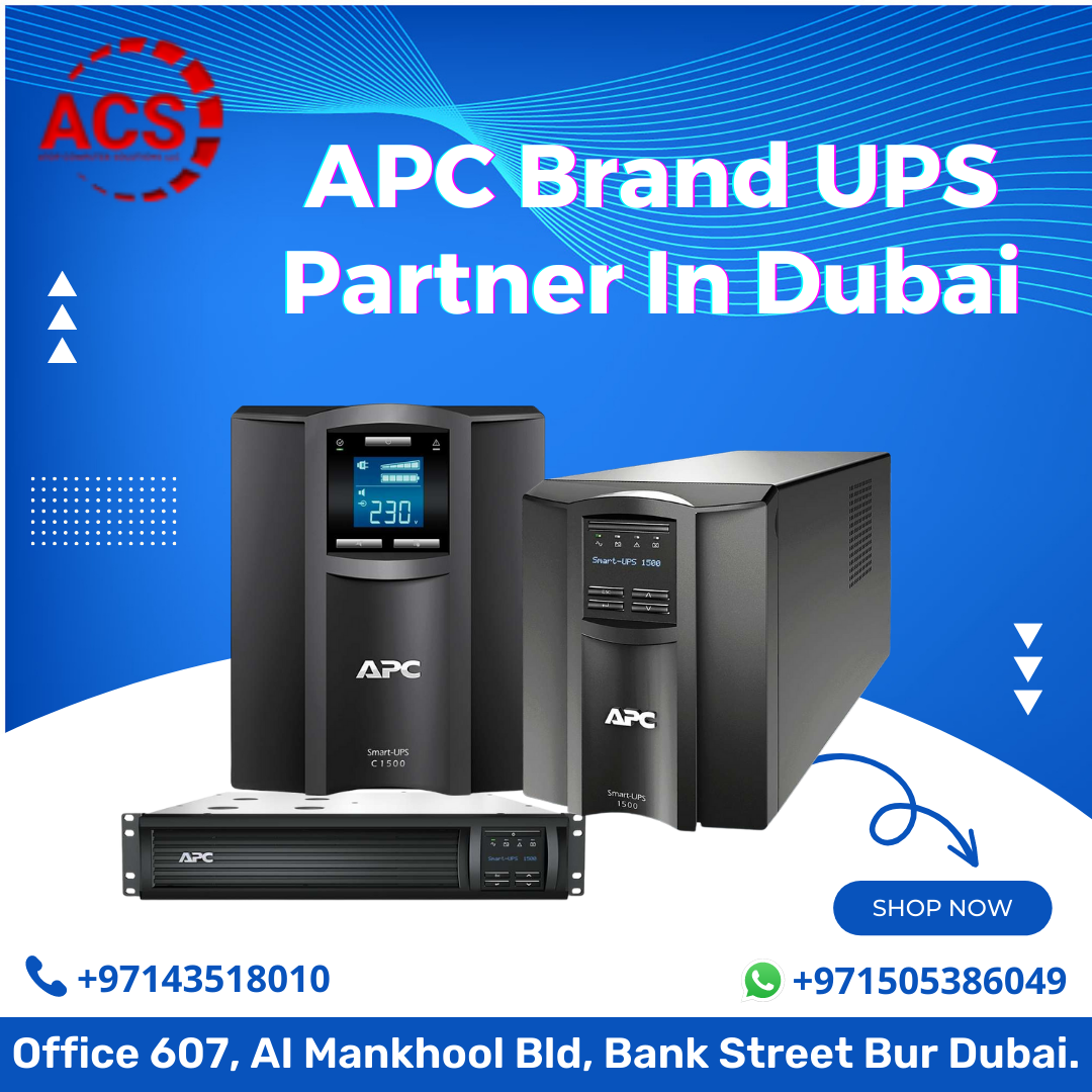 APC Brand UPS Partner In Dubai