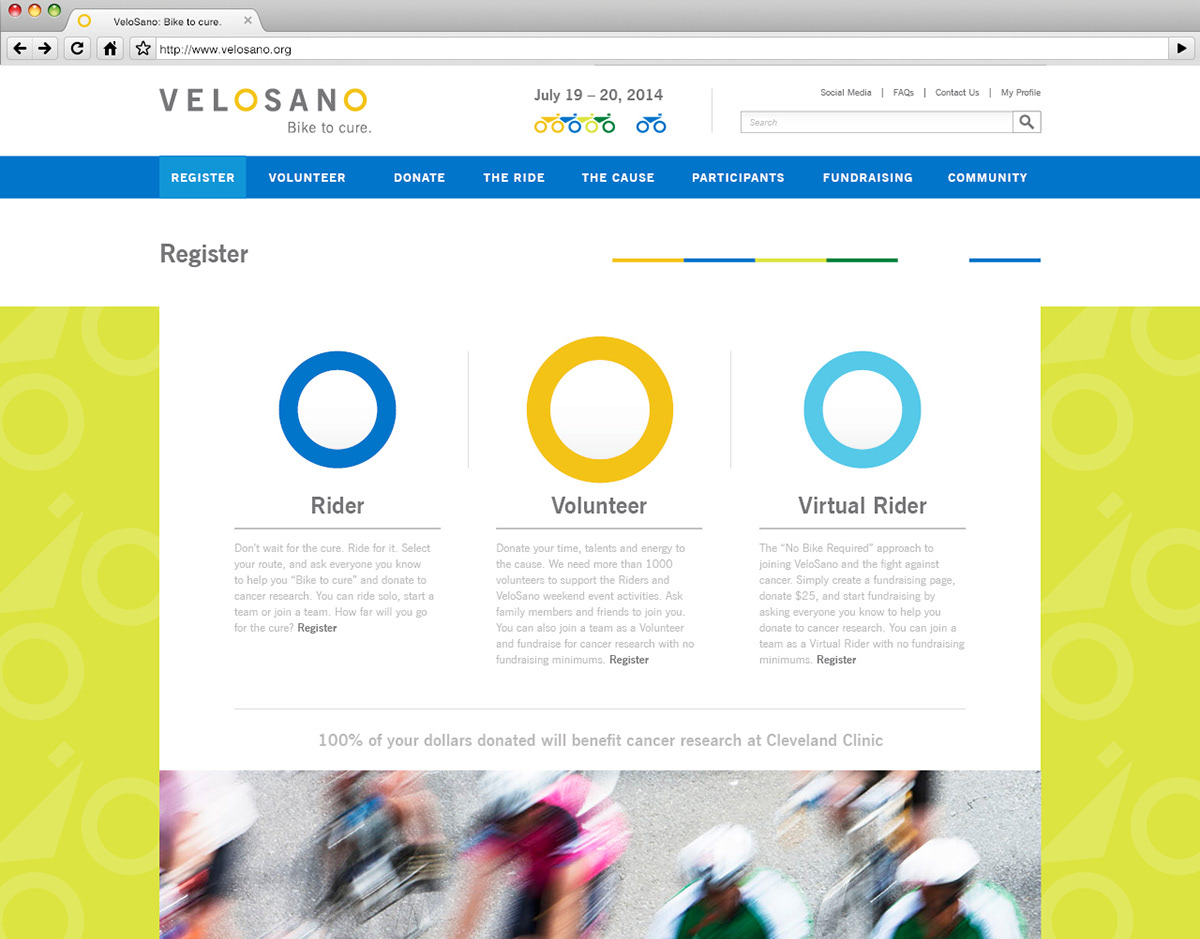 Web Website mobile VeloSano front end