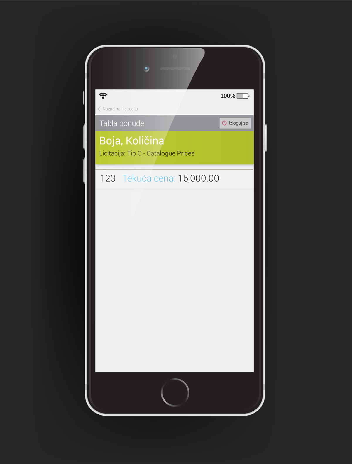 mobile design ios UI ux logo auction finance graphic application green blue stylish Monitoring UserInterface