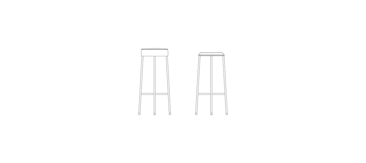 balbek furniture design  product design  bar stool chairs object design industrial design  interior design  Modern Design minimalistic design