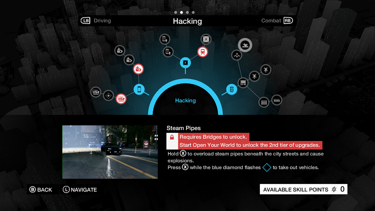 Video Games user interface cinematics motionography watch dogs watch_dogs presentation xbox playstation PC