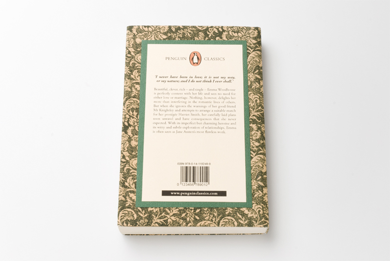 jane austen book covers book design novel penguin series fabric floral pattern Book Cover Design Victorian design bookmark