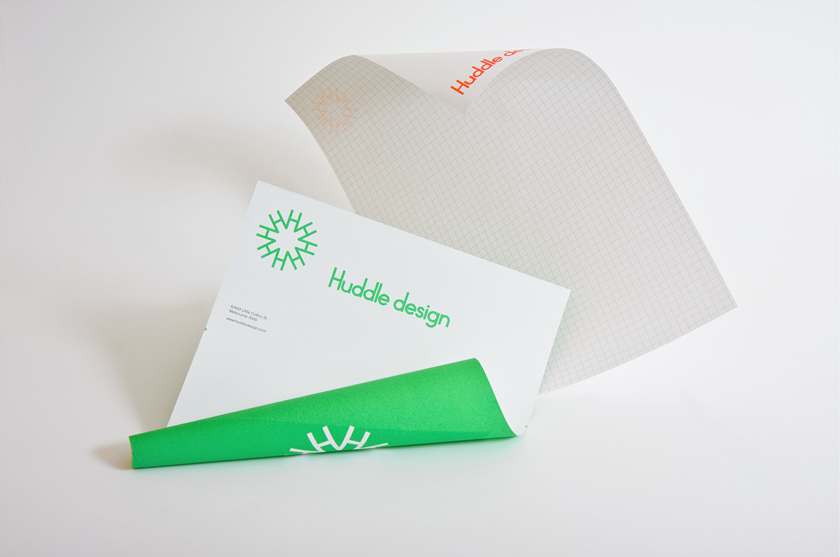custom typography Bespoke Typography Brand Marque business card letterhead stationary