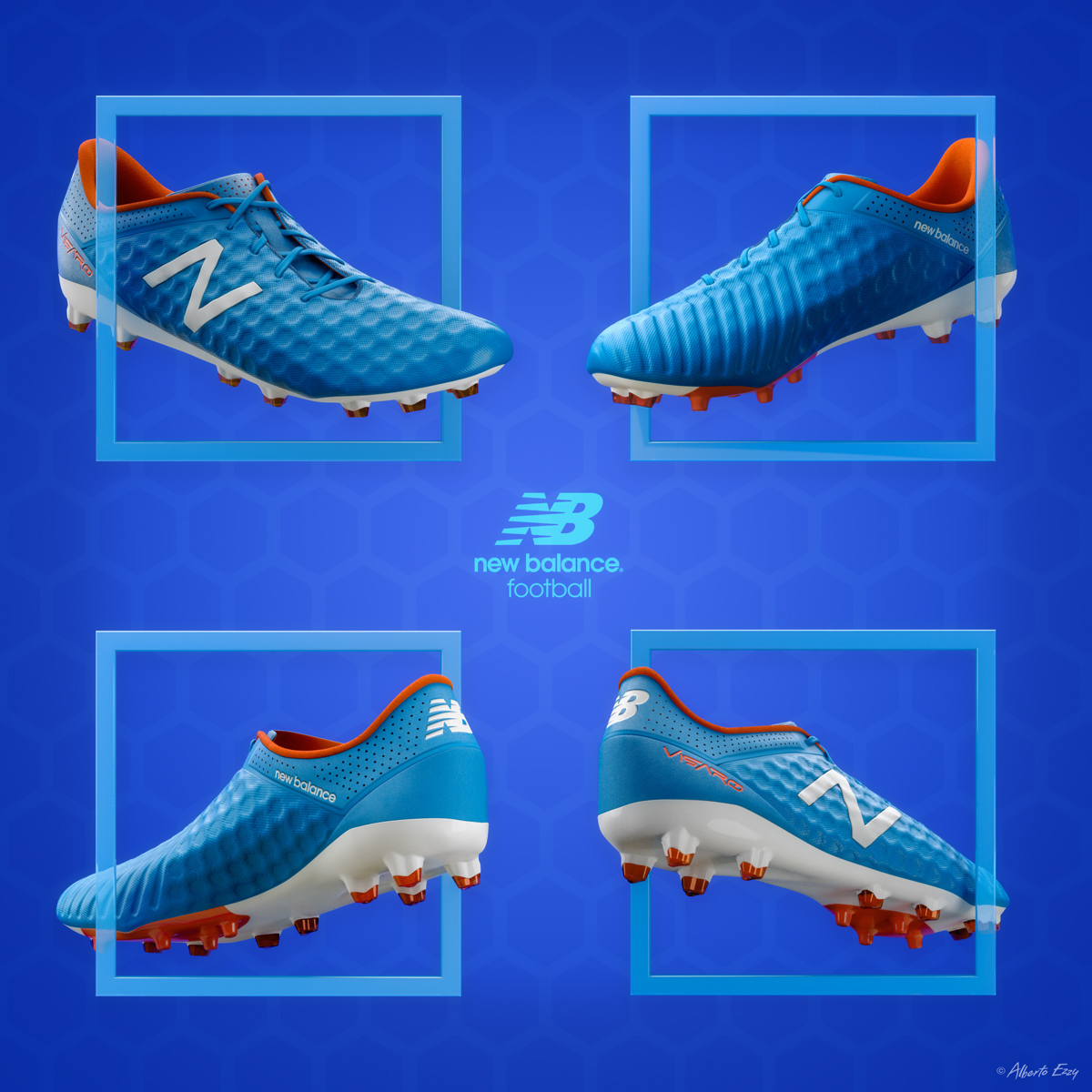 3D CGI shoe soccer football modo Render