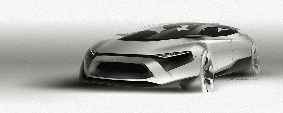 thecoolist tc concept car design automotive  
