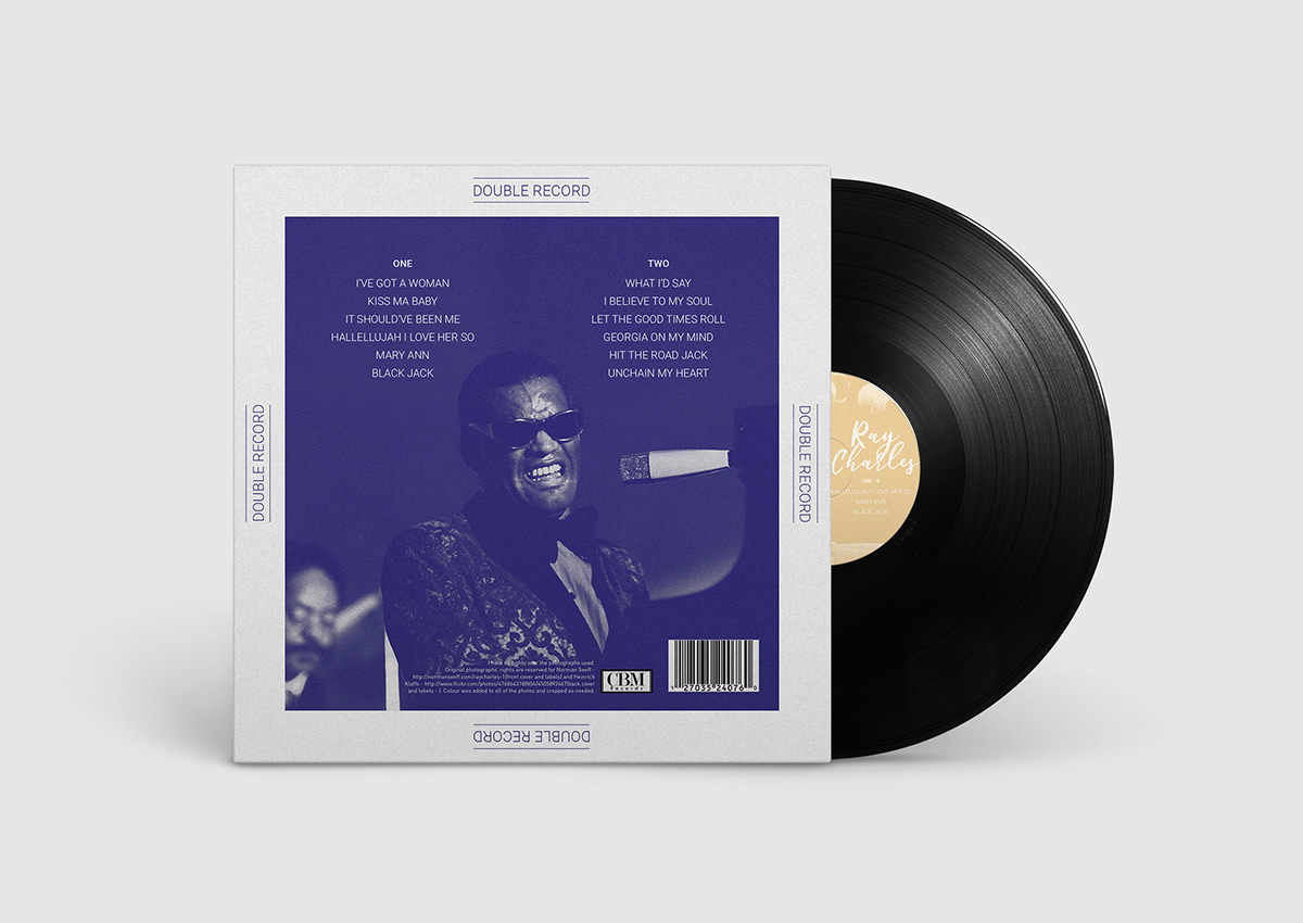vinyl record Ray Charles ray jazz soul record disco de vinil esad.cr redesign