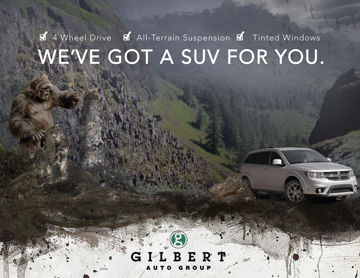 Gilbert Auto car ads