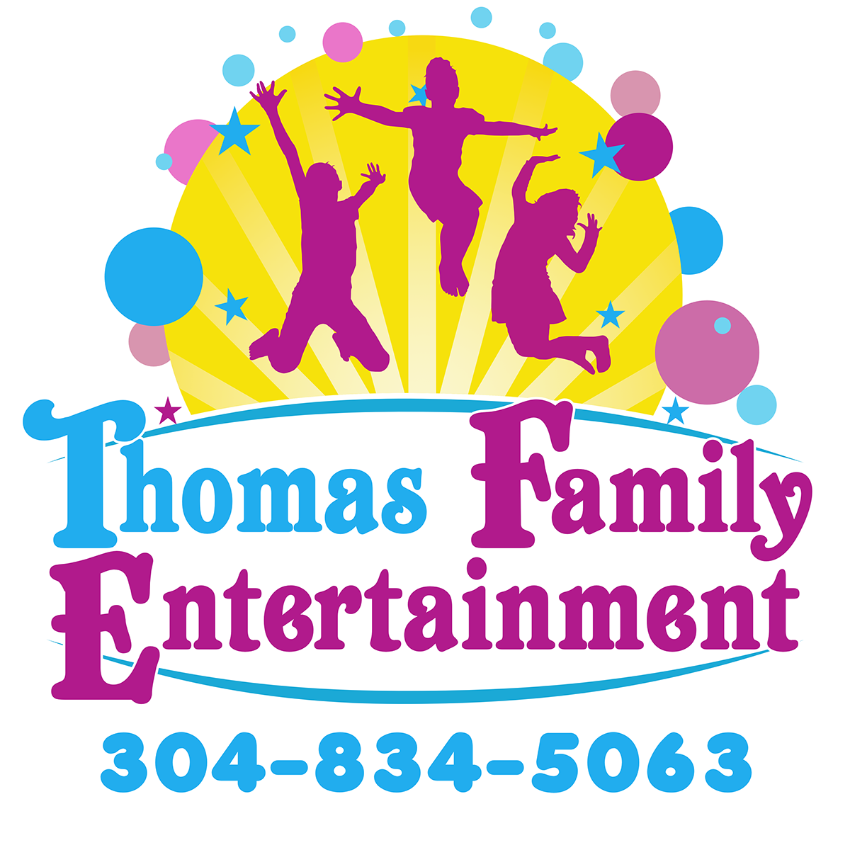 logo logos magician clown juggler Entertainer performer design branding  kids