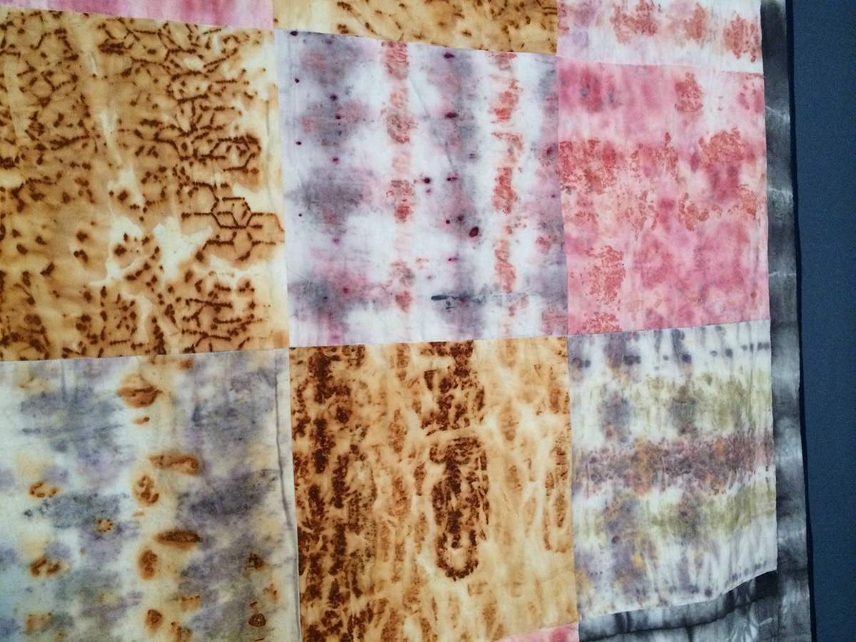 natural dyes quilt cotton