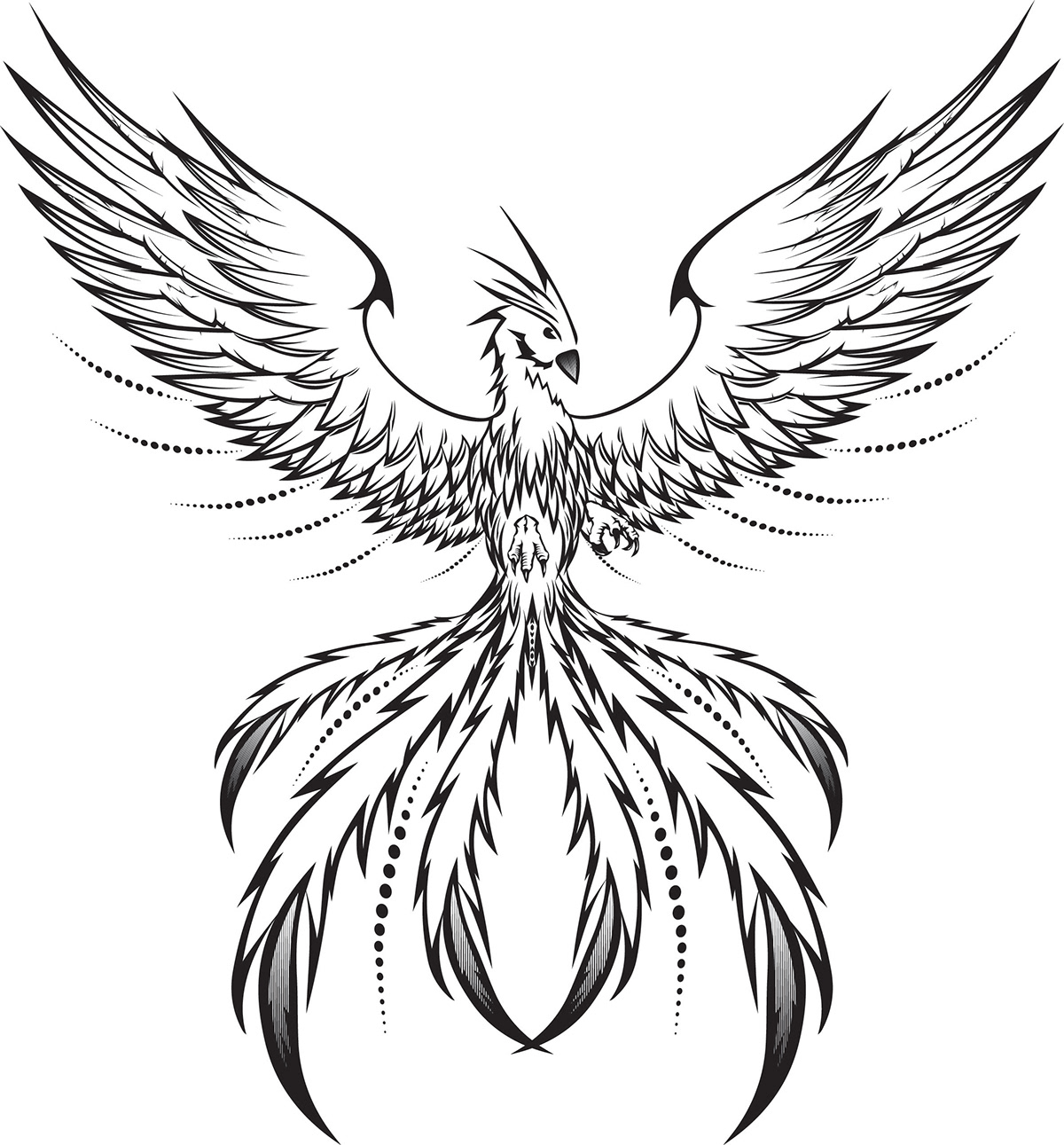Ancient Symbolism Of The Magic Phoenix  Drawing Phoenix Bird HD Png  Download  Transparent Png Image  PNGitem
