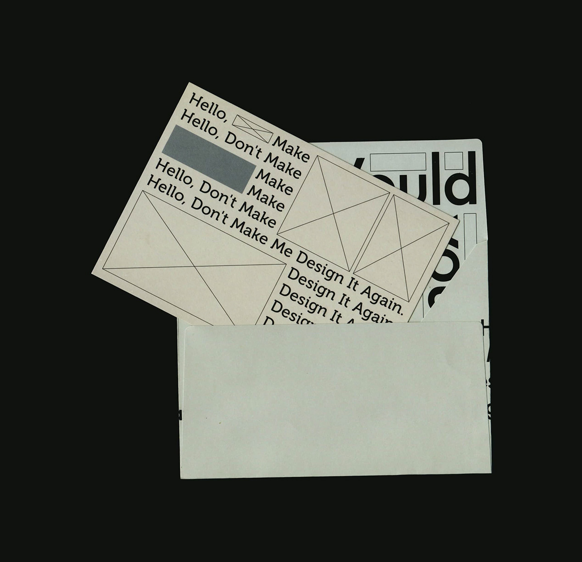 artwork postcard envelopes design graphic product