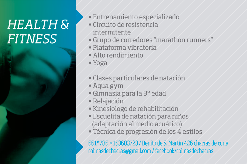 Health fitness flyer carteles dinamic runners