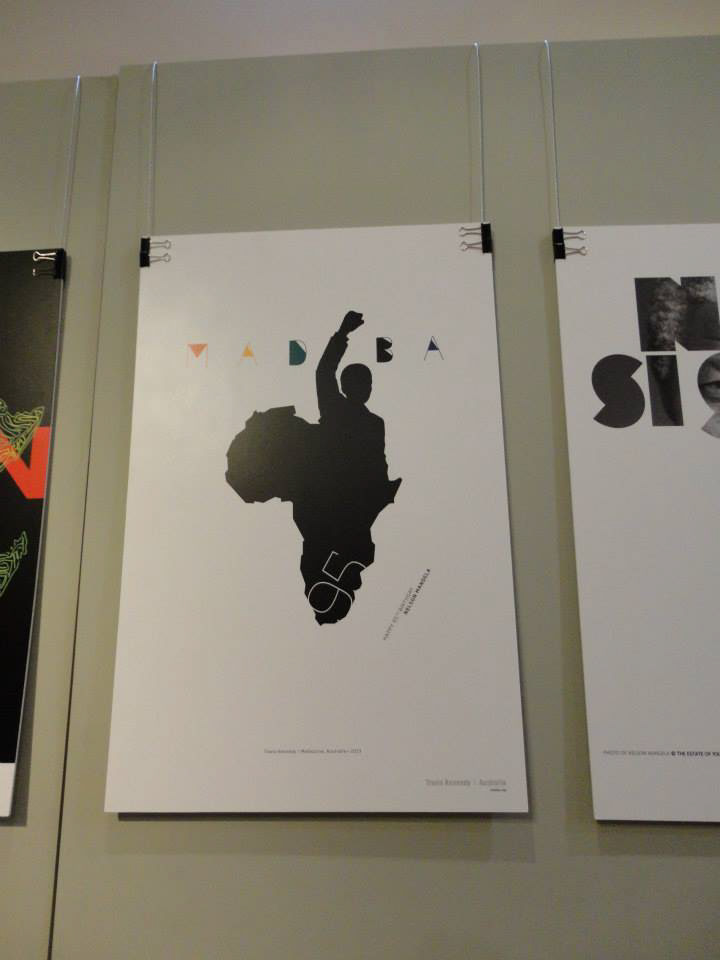 Mandela poster project Poster Design Peacemakers Museum sud africa johannesburg Francesco Mazzenga poster mostra grafica