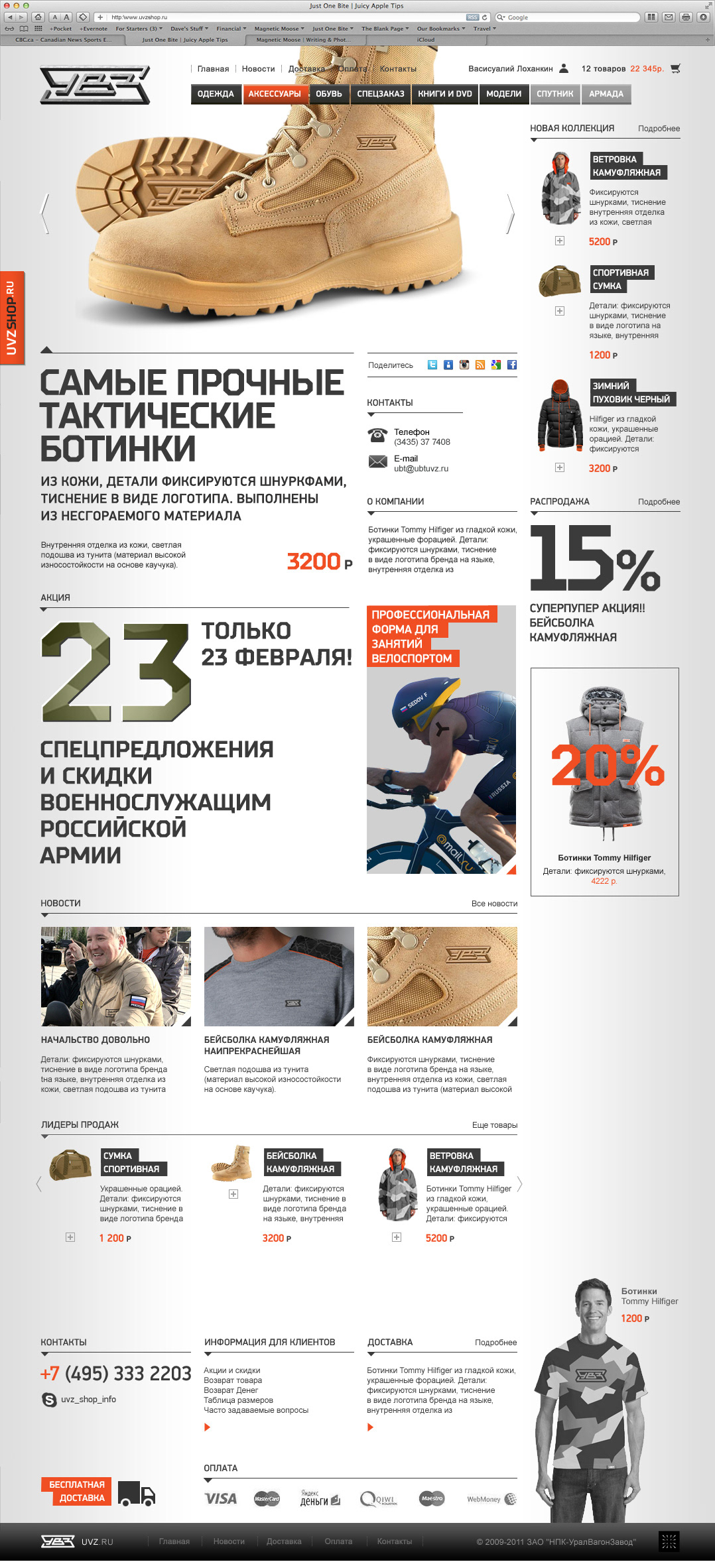 Web Year 2013 design Russia