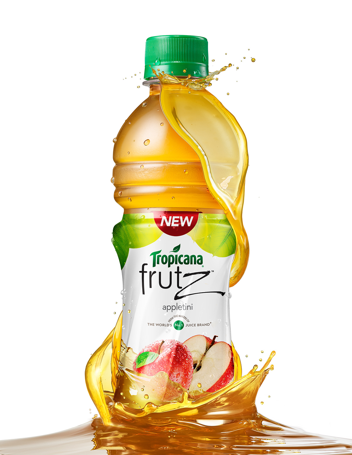 Tropicana frutz beverage splash apple Mango lychee