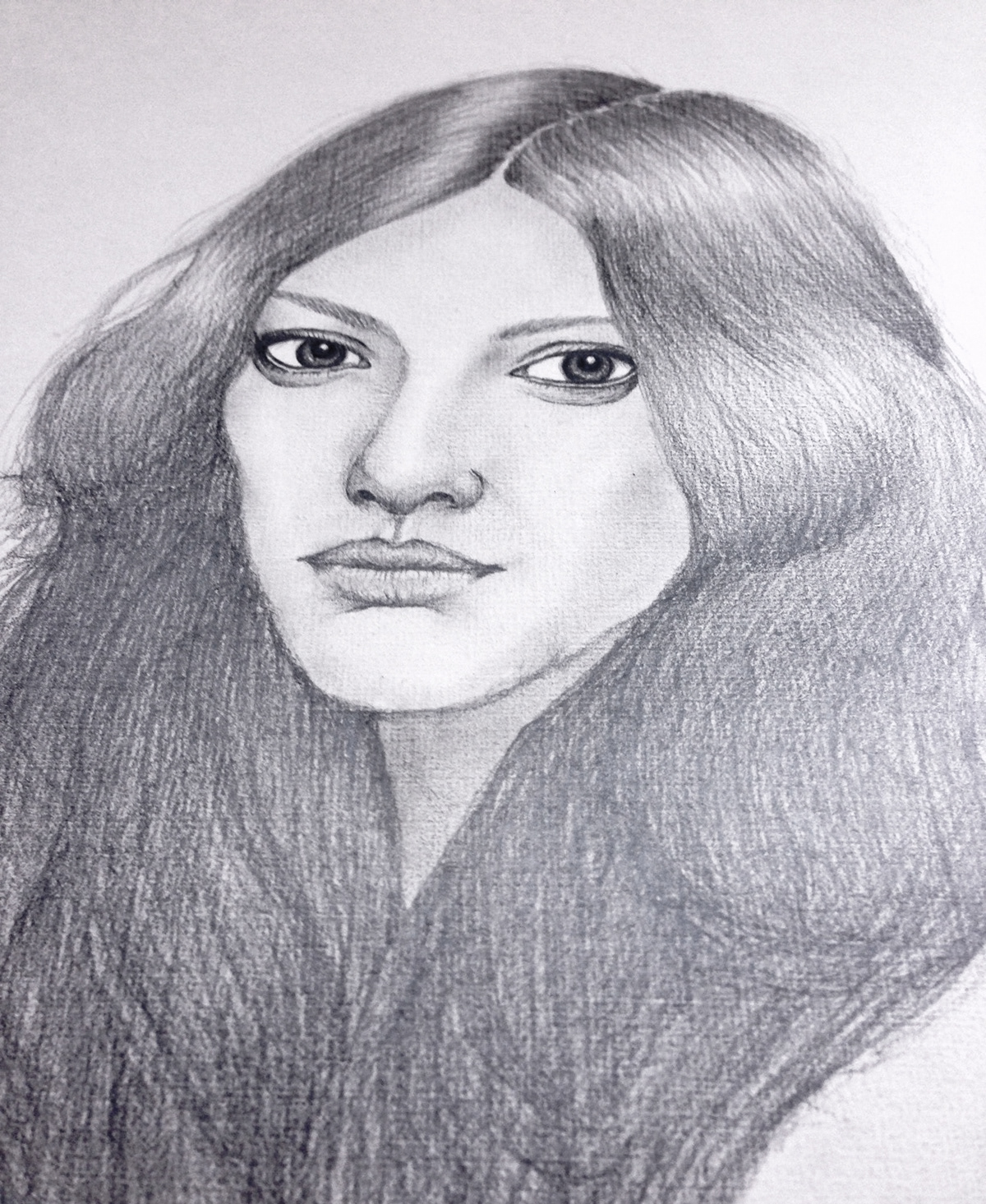 Drawing  illustrating pencil portrait musician ht heartache hair sketch