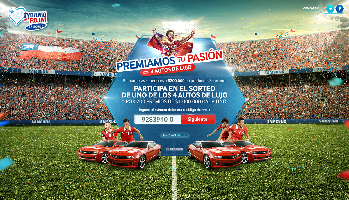 chile Futbol selección Samsung