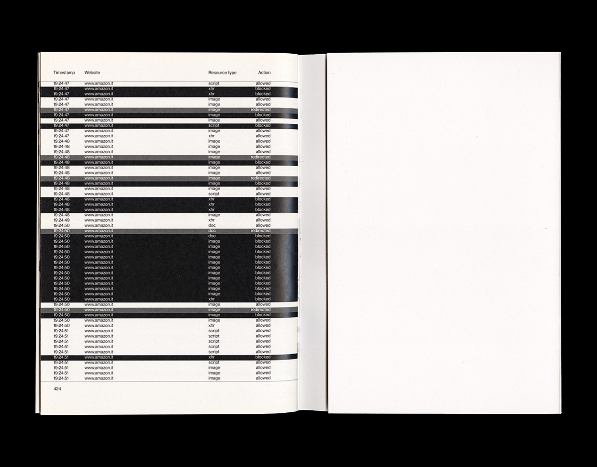 editorial typography   book data visualization information design Layout surveillance tracking generative infopoetry