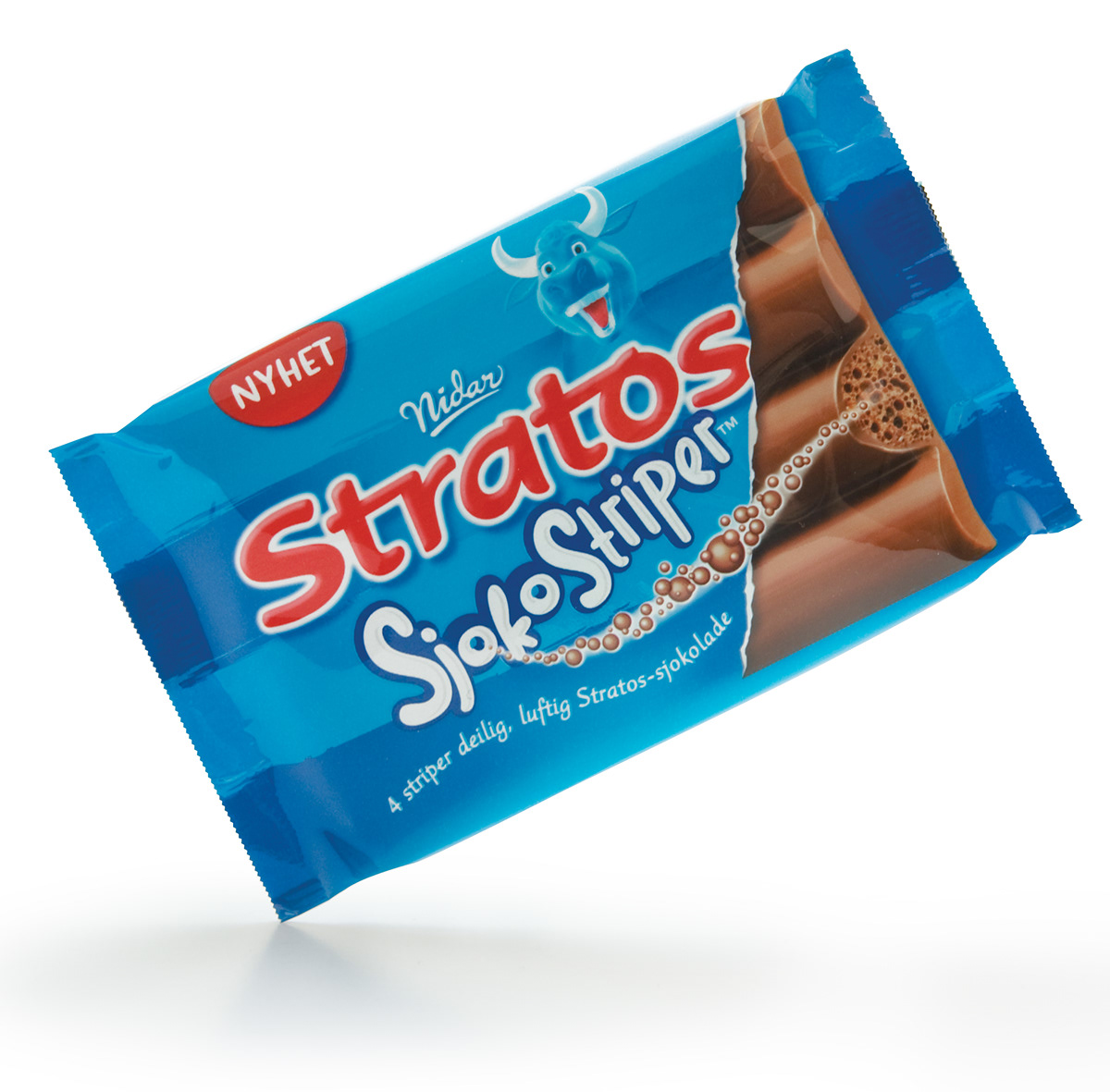 Stratos SjokoStriper Packaging chocolate