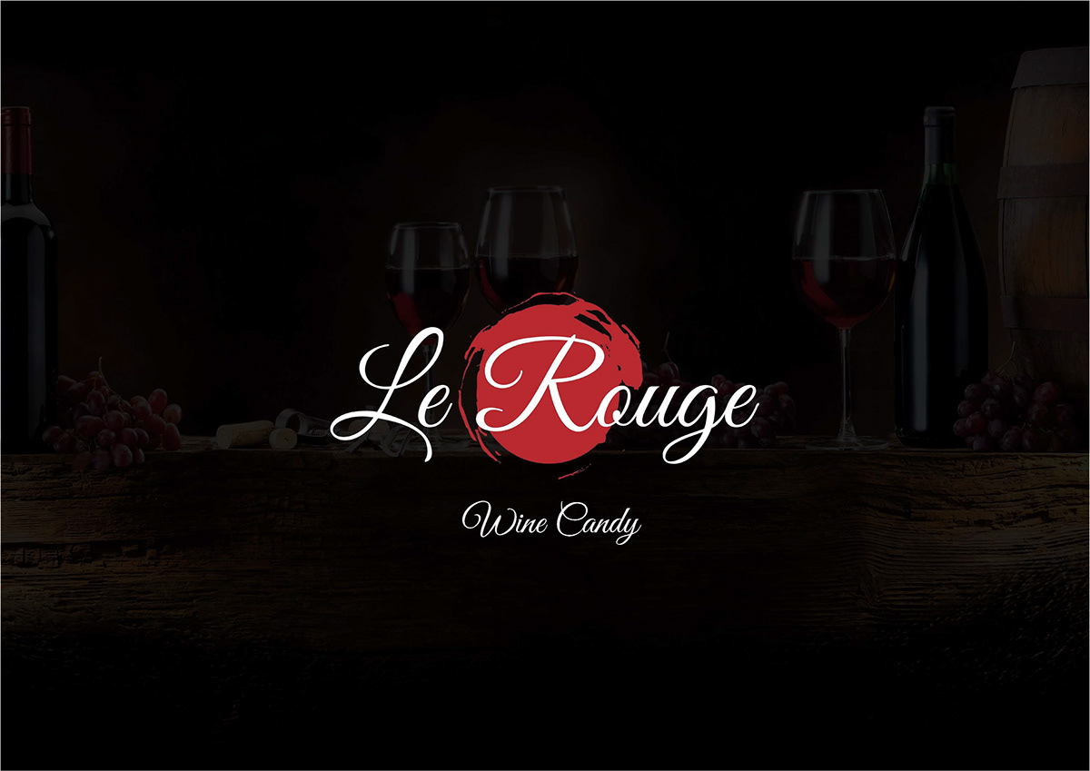 Promotional wine luxury black Project