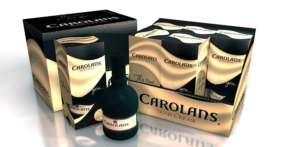Carolans packaging design