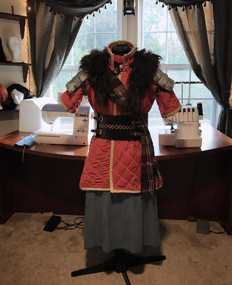 costume costuming fabric beading leatherworking